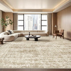 8x10 Area Rugs for Living Room, Non-Slip Backing Large Washable Rug for Nursery by Restydon