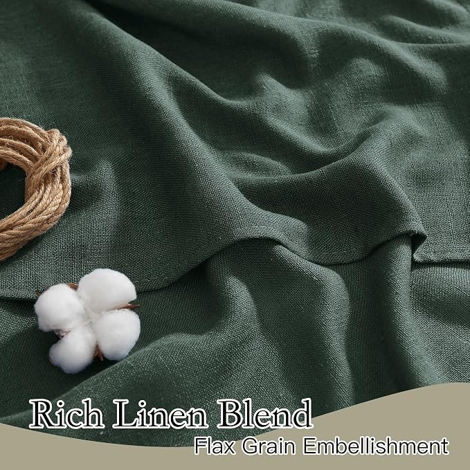 RYB HOME Semi Sheer Valances - Image 4
