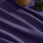 Purple Linen Curtains 90 Inch Long 2 Panels Set - Image 5
