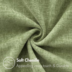MIULEE Pack of 2 Couch Throw Pillow Covers 14x24 Inch Spring Soft Sage Green - Image 3