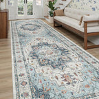 Madane 4x10 Wide Hallway Runner Rug: Washable Soft Rug Runners - Image 2