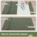 BEQHAUSE Kitchen Rugs 24"x36", Non-Slip Kitchen Mats - Image 9