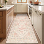 Kitchen Runner Rug Non Slip Washable 2.5x8, Soft Low Pile Entryway Rug Runners - Image 3