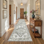 Runner Rug 2x10, Ultra-Thin Kitchen Rugs Non Slip Washable Rugs - Image 5