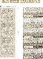 Runner Rug 2x6, Non Slip Washable Rugs - Image 2