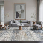 Area Rugs 8x10 for Living Room Bedroom, Modern Abstract Machine Washable Rug - Image 3