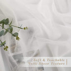 NICETOWN Sheer Window Curtains 72 inches Long - Image 5