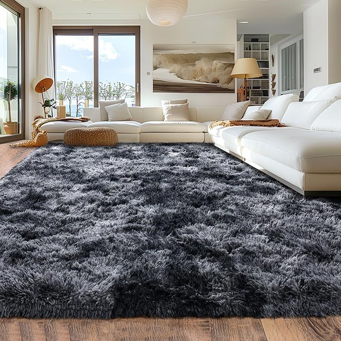 Rugs for Living Room 6x9, Soft Shaggy Modern Shag Area Rug for Bedroom - Image 8