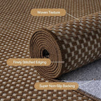 YDKGL 2x6 ft Kitchen Runner Rugs Mat Non Slip Woven Runners - Image 5