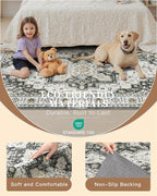 Madane 4x12 Wide Hallway Runners: Washable Runner Rug - Image 5