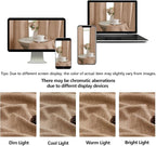 OWENIE Terracotta Valances for Windows 1 Pcs, Light Filtering Textured - Image 9