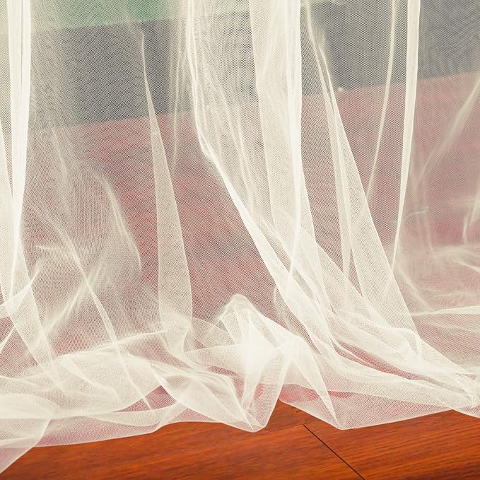 Champagne Sheer Backdrop Curtains - Image 7