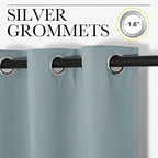 NICETOWN Bedroom Curtains Blackout Drapery Panels, 2 Panels, 42 x 54 Inch - Image 2