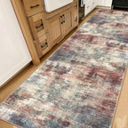 IOHOUZE Abstract Runner Rug 3x14 Ft Washable Runners - Image 8