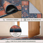 Washable 8 ft Long Runner for Kitchen Floor - Image 5