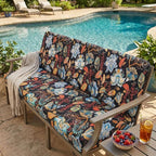 hyha Printed Couch Cushion Covers, Floral Sofa Covers Washable - Image 7