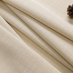 Chyhomenyc Valance for Windows, Light Filtering Faux Linen Solid Short Curtain - Image 8
