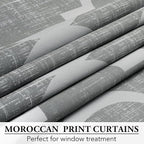 Beauoop 100% Blackout Curtains 72 Inches Long 2 Panels - Image 5