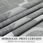 Beauoop 100% Blackout Curtains 84 Inches Long 2 Panels - Image 4