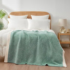 Snuggle Sac Green Throw Blanket, Ultra Soft Warm Blankets - Image 7