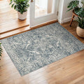 2x3 Entryway Area Rug Washable by EISUROM