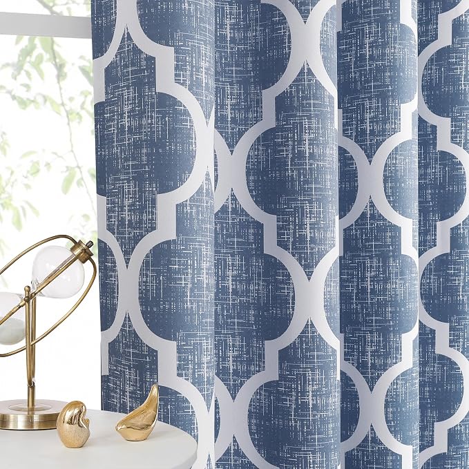 Beauoop 100% Blackout Curtains 72 Inches Long 2 Panels - Image 6