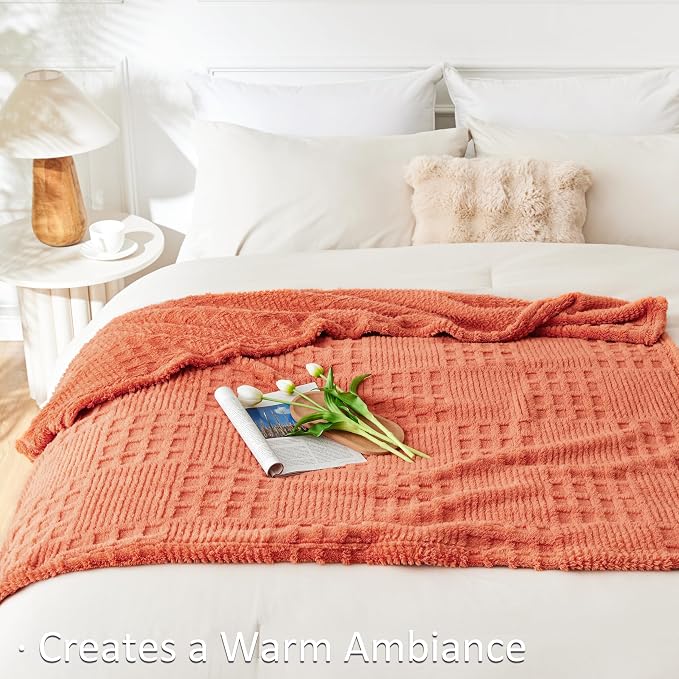 EXQ Home Fleece Throw Blanket for Couch or Bed - Image 4