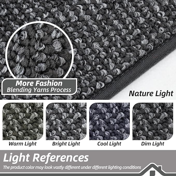 BEQHAUSE Kitchen Runner Rugs 24"x72", Non-Slip Kitchen Mats - Image 5