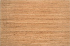 Hausattire Hand Woven Jute Braided Area Rug, 8’x10’ – Natural, Reversible Boho - Image 7