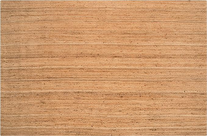 Hausattire Hand Woven Jute Braided Area Rug, 8’x10’ – Natural, Reversible Boho - Image 7