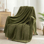 Exclusivo Mezcla Fleece Bed Blanket Queen Size, Super Soft and Warm Blankets - Image 4