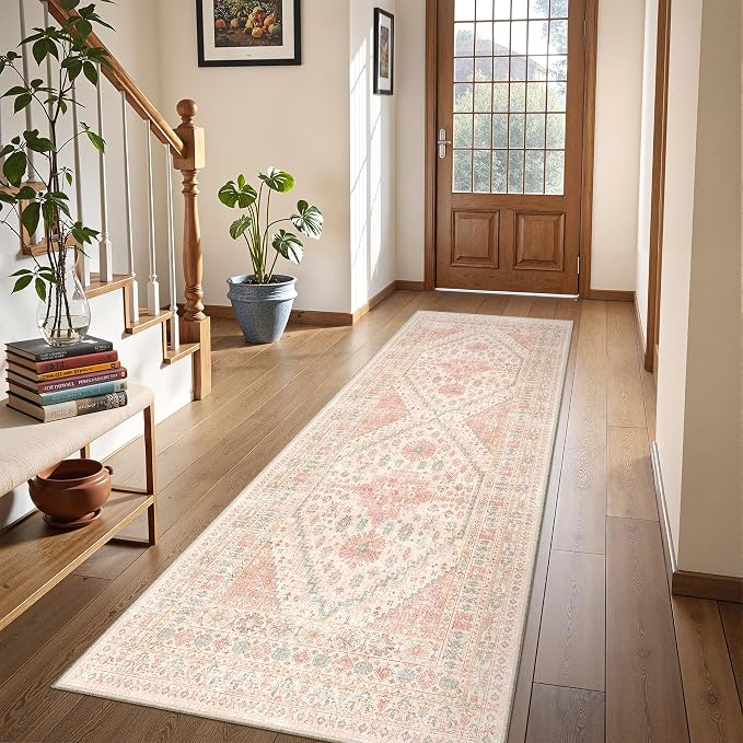 Runner Rug 2x6, Non Slip Washable Rugs by Restydon