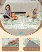 Madane Runner Rugs for Hallway 2x10 Long Washable Non-Slip Hallway Runner Rug - Image 5