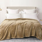Exclusivo Mezcla Plush Fuzzy Fleece Bed Blanket Queen Size, Super Soft by ExclusivoMezcla