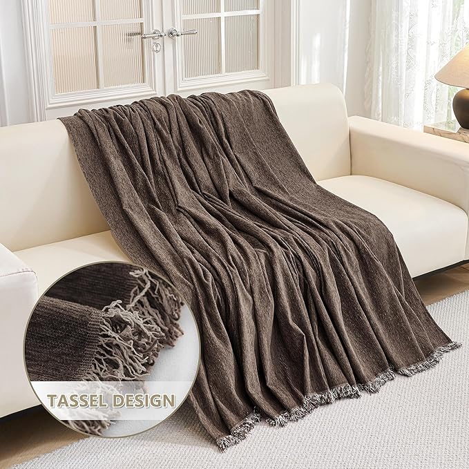 MYSKY HOME Couch Covers for 2 Cushion Couch Sectional Sofa, L Shape Sofa - Image 3