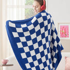 Bedsure GentleSoft Checkered Throw Blanket - Image 2