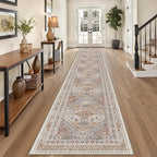 3x20 Long Runner Rug for Hallway, Non-Slip Long Kitchen Mats for Floor - Image 4