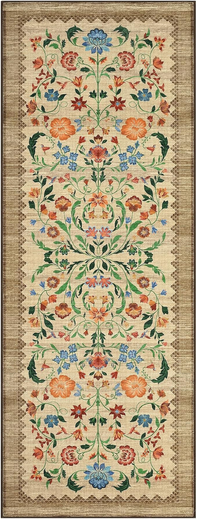 GarveeHome Floral Rug 2.5x8 Runners - Image 4