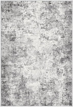 2x3 Entryway Area Rug: Washable Neutral Modern Abstract Small Rug - Image 7