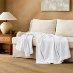Bedsure 100% Cotton Muslin Throw Blanket Twin XL - Image 8
