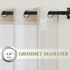 NICETOWN 48 inch Curtains 2 Panels Set - Image 2