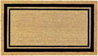 KANKUN Coco Coir Door Mat with Heavy Duty Backing, Welcome Doormat, Doormat by KANKUN