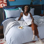 Bedsure GentleSoft Fleece Blankets Queen Size Light Grey - Image 3