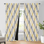 Beauoop 100% Blackout Curtains 96 Inches Long 2 Panels by Beauoop