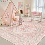 zesthome Pink Rug - Image 4