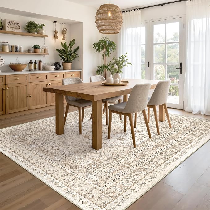 Area Rugs 5x7, Ultra-Thin Washable Rugs - Image 5