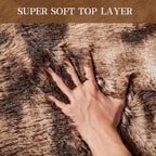 6x9 Area Rugs for Living Room, Ultra Soft Shaggy Rugs Carpets, Anti-Skid Soft - Image 3