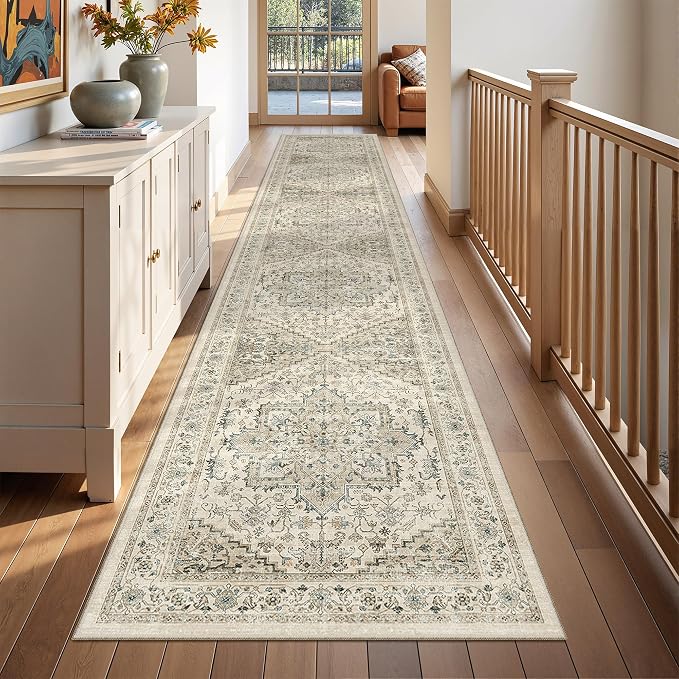 Hallway Runner Rug 2x12, Extra Long Washable Runner Rugs - Image 4