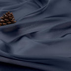 OWENIE Extra Long Navy Blue Sheer Curtains 96 Inches Long 2 Panels Set - Image 7