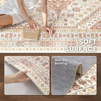 zesthome 6x9 Area Rug, Super Soft Washable Rugs - Image 6